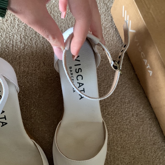 Viscata Barcelona size 38 (7.5-8) white - Picture 12 of 16